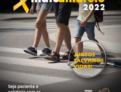 Campanha maio amarelo 2022